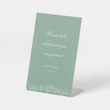 Sinal de Banheiro Personalizável em Florais de Sag