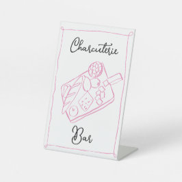 Sinal de Bar Charcuterie Whimsical