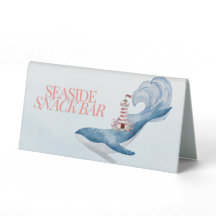 Sinal de Bar de Inválida de Baleia Náutica