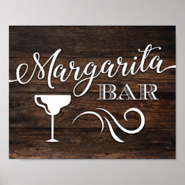 Sinal de BAR Russo MARGARITA Impressão