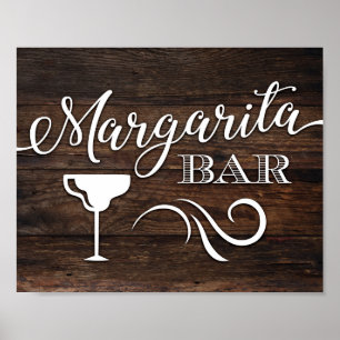 Sinal de BAR Russo MARGARITA Impressão