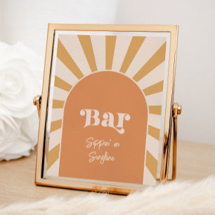 Sinal de Bar Sun Rosa