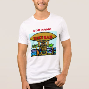 Sinal de Bar Tiki, adicionar nome