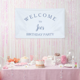 Sinal de boas-vindas de aniversário neutro para o 