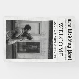 Sinal de Boas-Vindas de Casamento com Foto Diverti