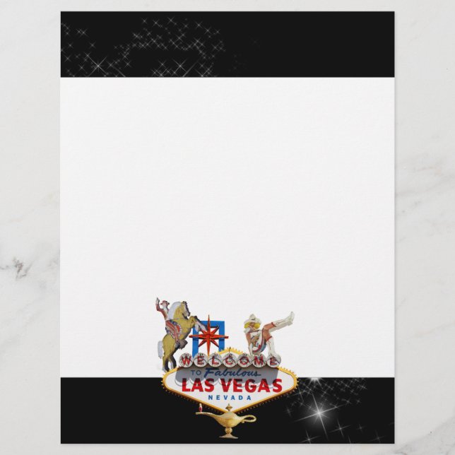 Sinal De Boas-Vindas De Las Vegas No Estrelado (Frente)