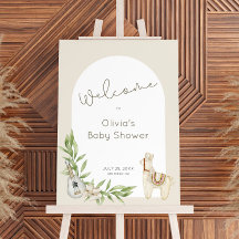 Sinal de boas-vindas do Boho Arch Gender Neutral C