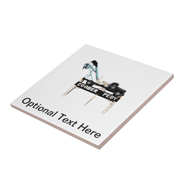 Sinal de boas-vindas do Caminhão de Mineração Opal (Lateral)