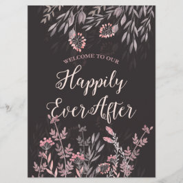 Sinal de boas-vindas do sonho de uma noite de verã