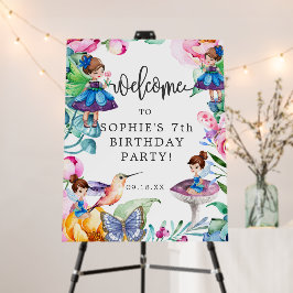 Sinal de Boas-Vindas para Festa de Aniversário da 