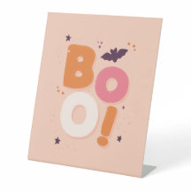 Sinal de Boo - Halloween Pouco Louco