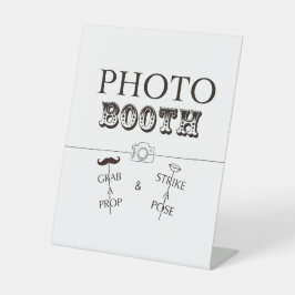 Sinal de Booth de Foto do Partido