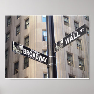 Sinal de Broadway Poster