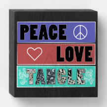 Sinal de Caixa Preta de Paz, Amor e Tângulo