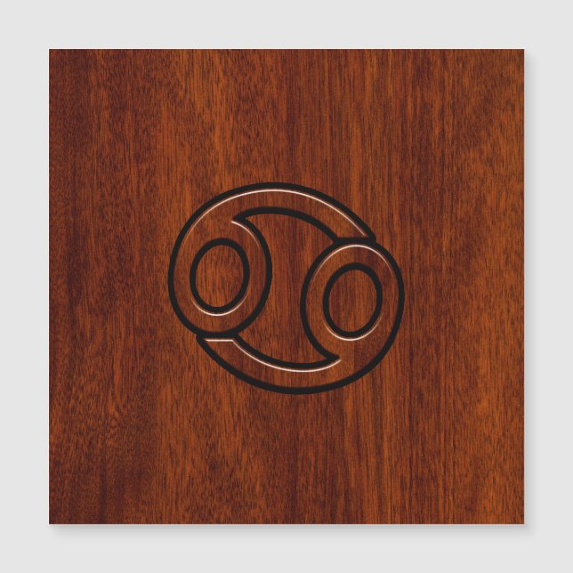 Sinal de Cancer no Decor do Mahogany (Frente)