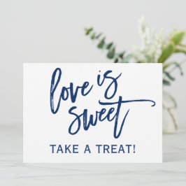 Sinal de Candy Bar / Buffet de Casamento 5X7 | Azu
