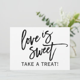 Sinal de Candy Bar / Buffet de Casamento 5X7 | Pre