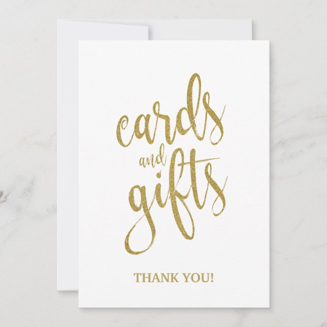 Sinal de Casamento de Cartões e Presentes Acessíve (Frente)