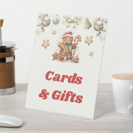 Sinal de Chá de fraldas de Natal e Presentes