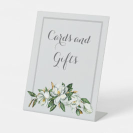 Sinal de Chá de panela da Magnolia Branca