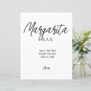 Sinal de Chá de panela Minimalista Margarita