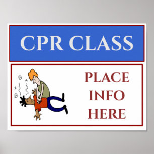 Sinal de Classe CPR, adicionar ou editar Poster de