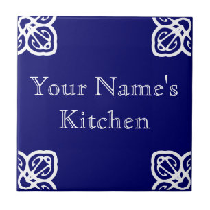 Sinal de cozinha Modelo Azulejo espanhol