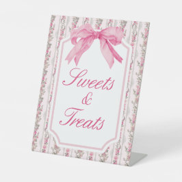 Sinal de doces e ameaças de festas cor-de-rosa