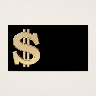 sinal de dólar 3D