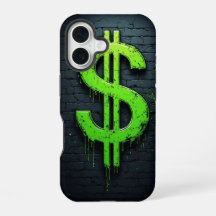 Sinal de Dólar Grafite – Capinha de Telefone de Ar