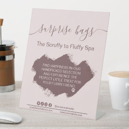 Sinal de empresa em expansão Sinal de cão Sinais d