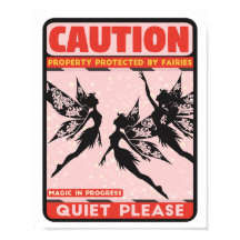 Sinal de Fairies Poster