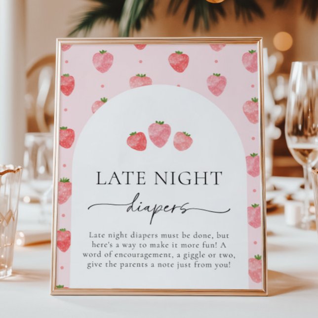 Sinal de Fraldas Noturnas Berry Late (Criador carregado)