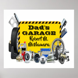 Sinal de Garagem Poster