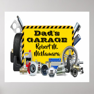 Sinal de Garagem Poster