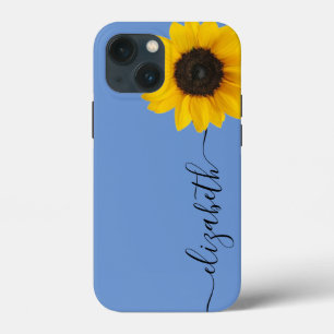 Sinal de Girassol Brilhante Nome capas de iphone A