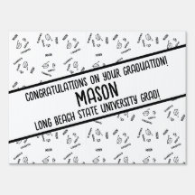 Sinal de Graduação Personalizado