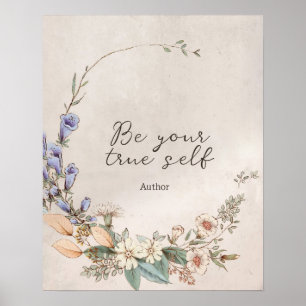 Sinal de Impressão de Cota Personalizada Boho Co