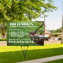 Sinal de Jardim de Atendimento e Manutenção