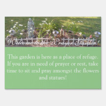 Sinal de Jardim - Jesus entre as margaridas