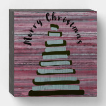 Sinal de madeira de Natal feliz por Detailsavvy