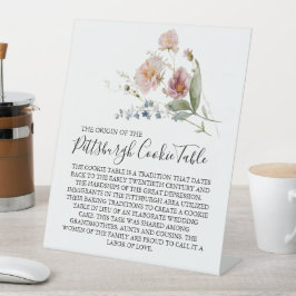 SINAL DE MESA PITTSBURGH COOKIE CASAMENTO