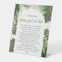 SINAL DE MESA PITTSBURGH COOKIE CASAMENTO