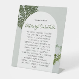 SINAL DE MESA PITTSBURGH COOKIE CASAMENTO