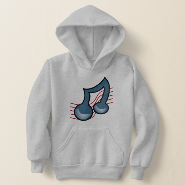 Sinal de música Hoodie (Postura )