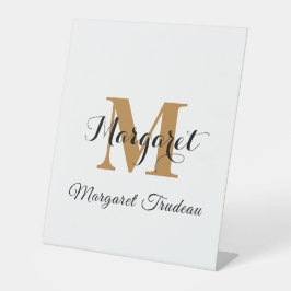 Sinal de Nome do Pedestal - Destaque de Evento Per