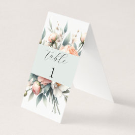 Sinal de Número de Tabela de Casamento