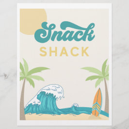 Sinal de Parte do Surf da Shack do surf | Sinal de