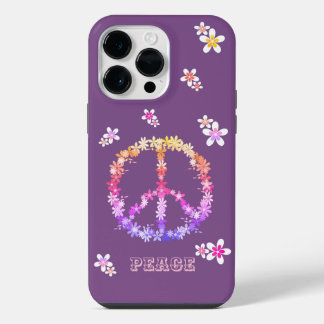 Sinal de paz com flores coloridas,Personalizado
