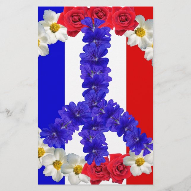 sinal de paz da bandeira francesa (Frente)